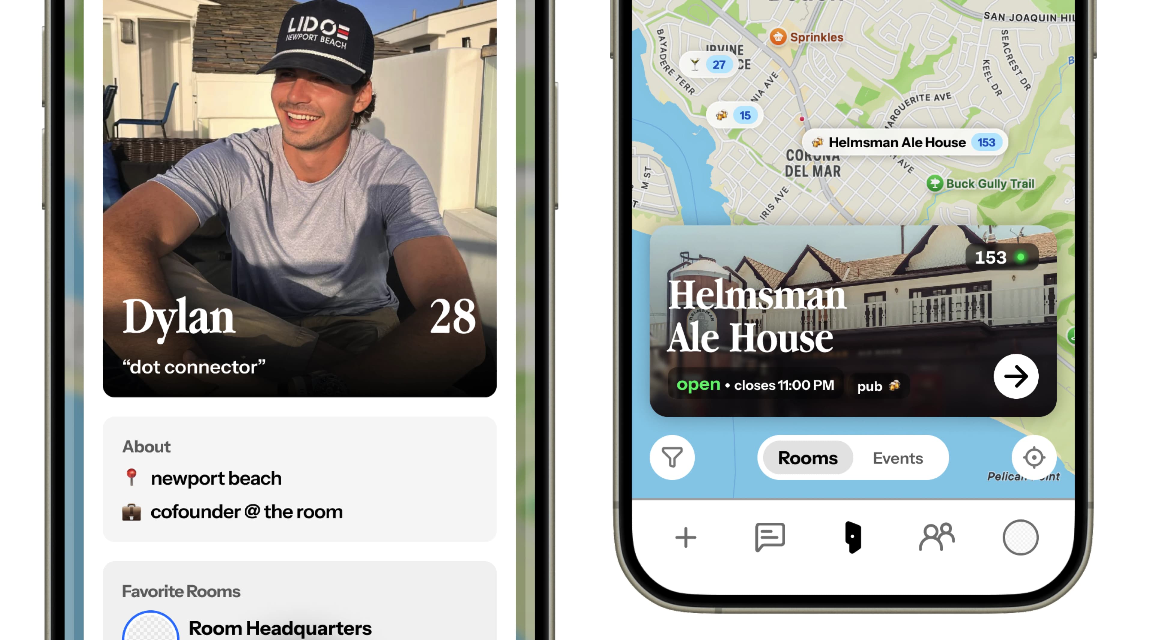 The Room typography — Apple Garamond and Instrument Sans